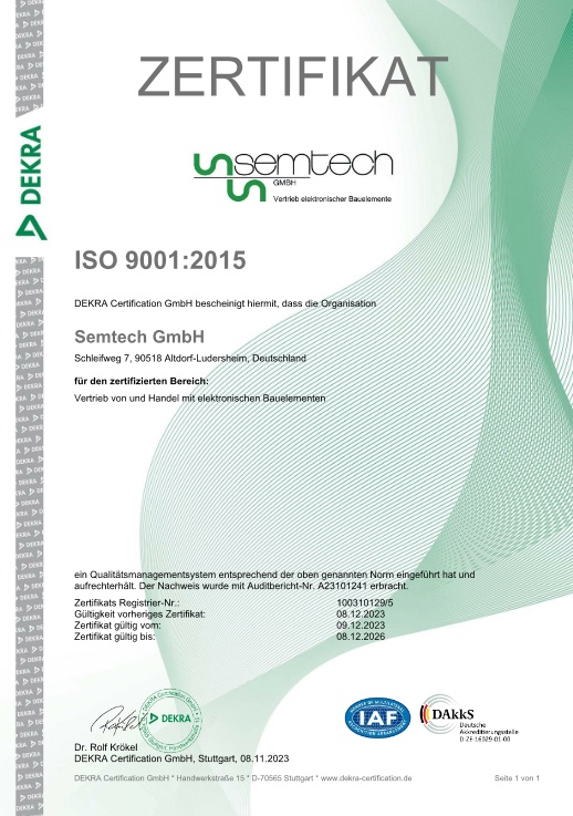 Semtech-GmbH-ISO-9001-2015-deutsch